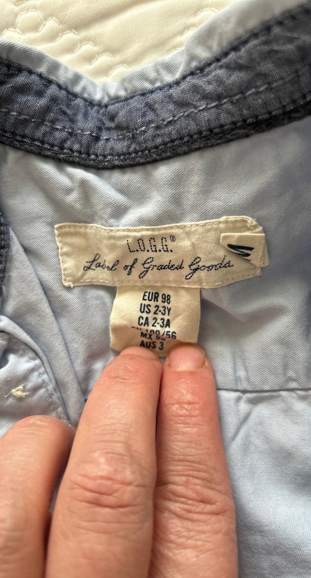 Erkek Çocuk Gri Denim Gömlek - Görsel 2