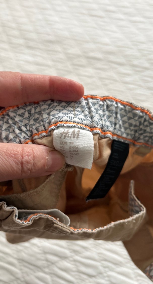 Erkek Çocuk Bej Pamuklu Kemerli Şort - Görsel 3