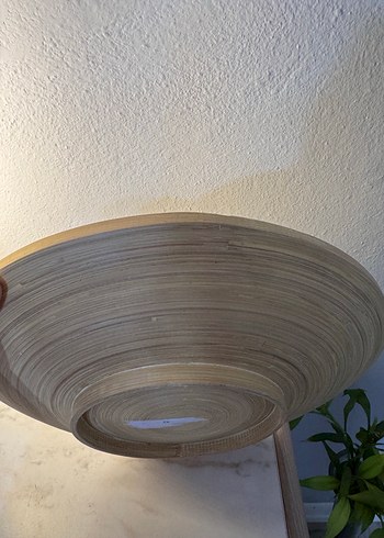 Bambu Bej Düz Tabak - Görsel 3