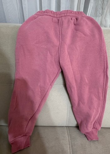 Kız Çocuk Pembe Rahat Eşofman Altı - Görsel 2