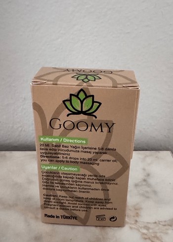 Goomy Doğal Uçucu BİBERİYE Yağ 10ml - Görsel 2