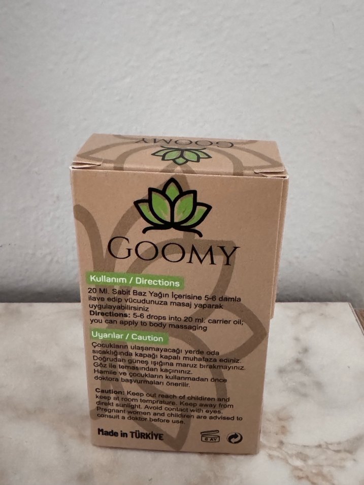 Goomy Doğal Uçucu BİBERİYE Yağ 10ml - Görsel 2
