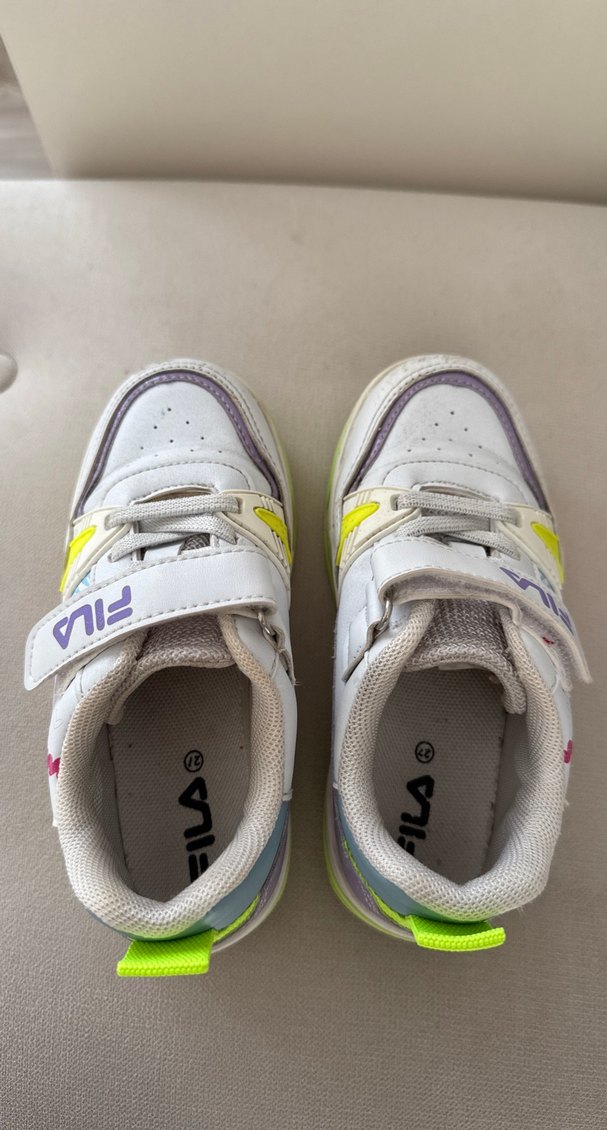 FILA Kız Çocuk Beyaz Renkli Sneaker - Görsel 5