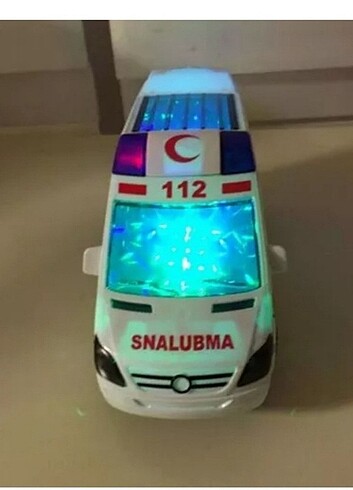 Türkçe anons eder geziyor ambulans polis jandarma itfaiye 