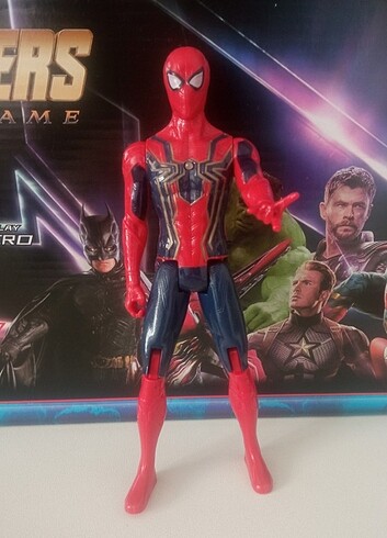 Spiderman ışıklı 18 cm