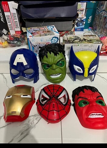 Avengers maskesi ışıklı 