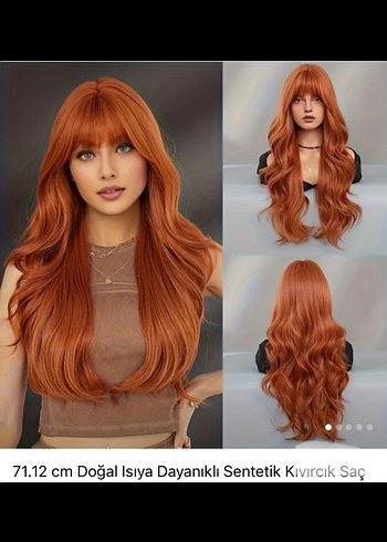 Hürrem Peruk kızıl - Görsel 2