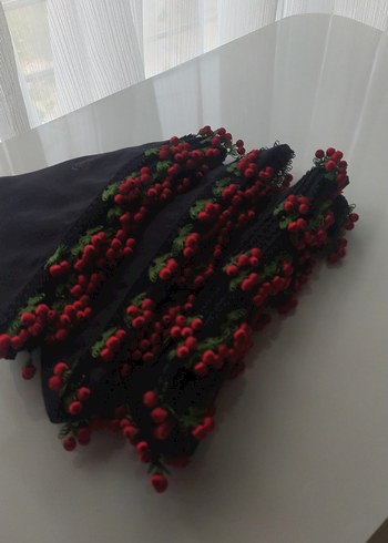 kiraz boncuk iğne oyası - Görsel 4