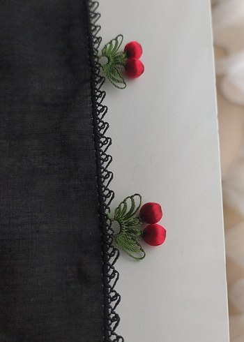 kiraz boncuk iğne oyası - Görsel 2