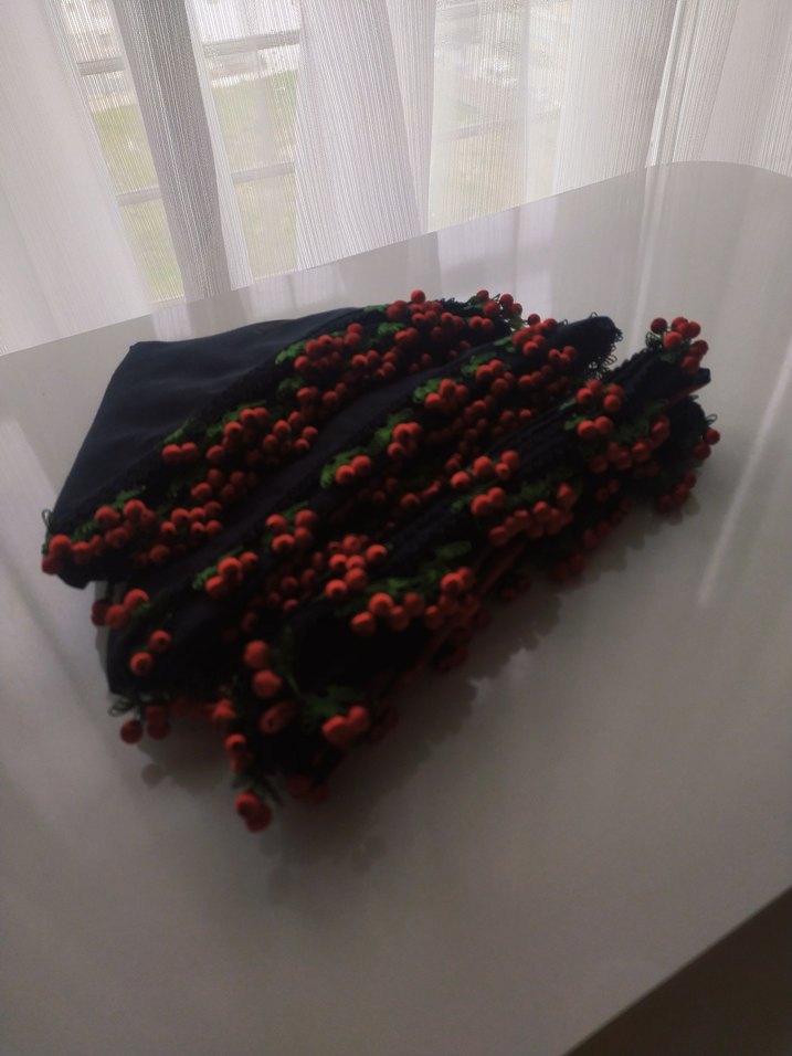 kiraz boncuk iğne oyası - Görsel 3