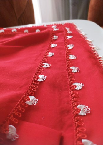 iğne oyası tülbent - Görsel 2