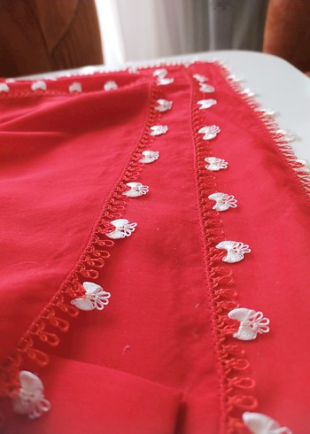 iğne oyası tülbent - Görsel 3