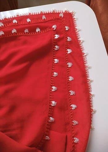 iğne oyası tülbent - Görsel 4