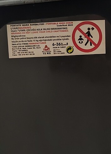 Mama sandalyesi - Görsel 5