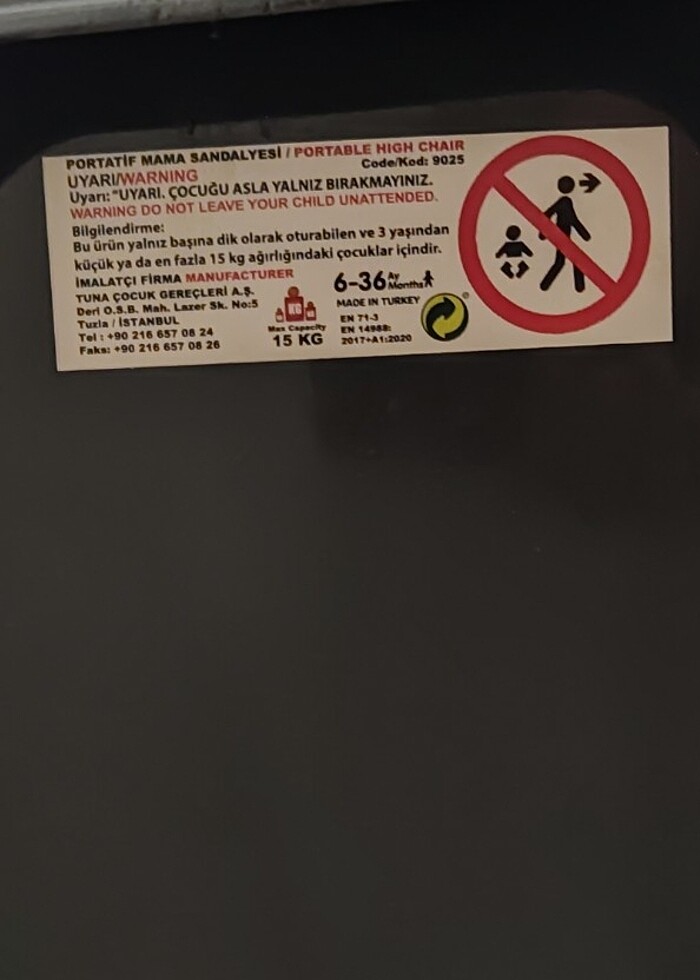 Mama sandalyesi  - Görsel 5