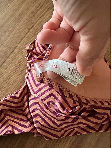 40 Beden Penti bikini üstü