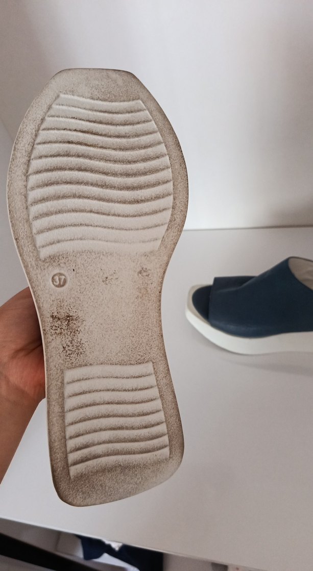 Mavi Kadın Dolgu Topuklu Sandalet - Görsel 4