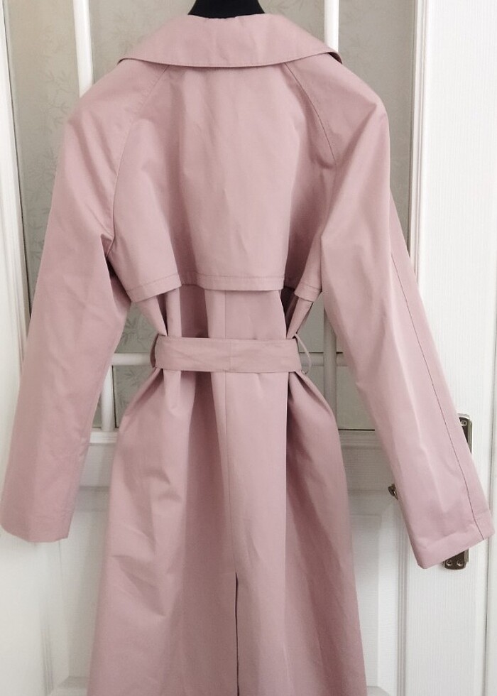 Pembe trenckot - Görsel 3