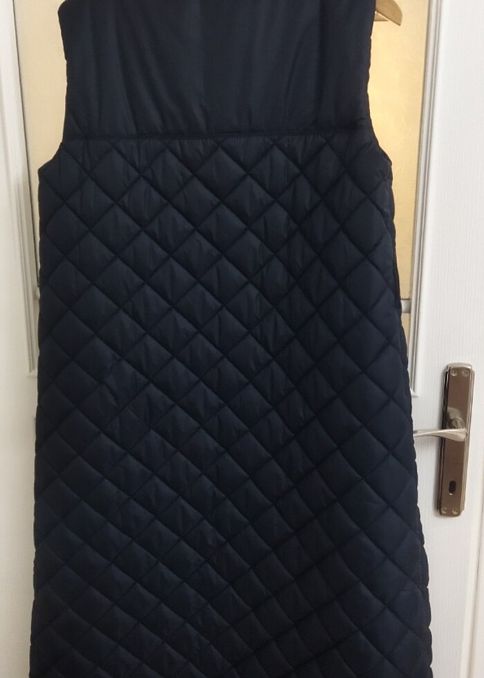 Şişme kapitona yelek tam boy 120 cm göğüs 53 cm - Görsel 3