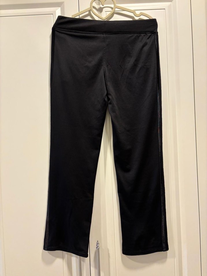 Kadın Siyah Fermuarlı Rahat Eşofman Altı - Görsel 3