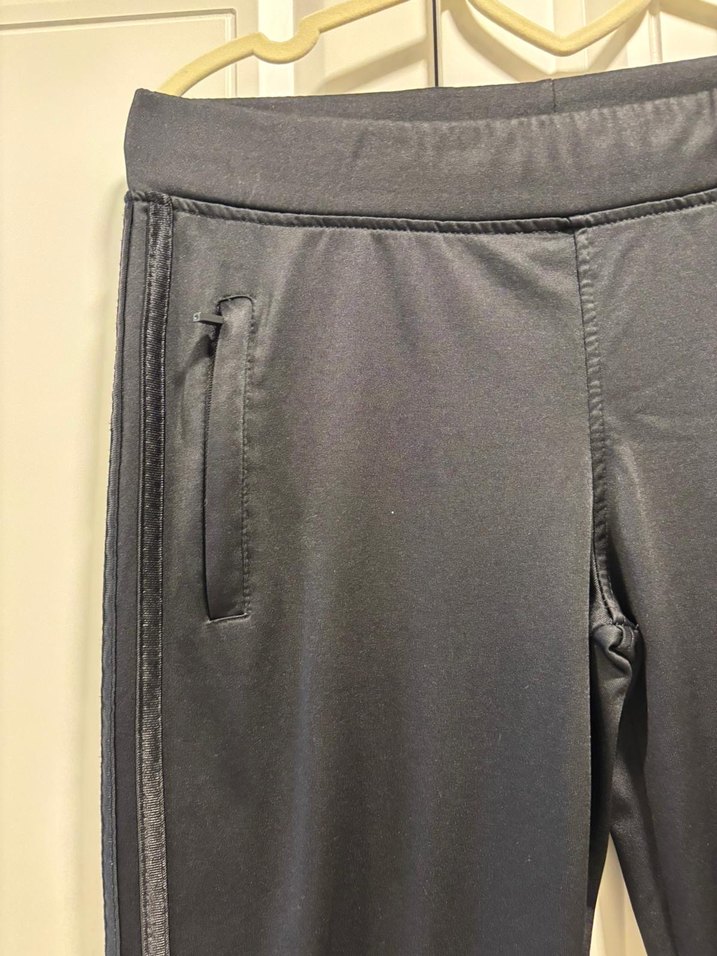 Kadın Siyah Fermuarlı Rahat Eşofman Altı - Görsel 4