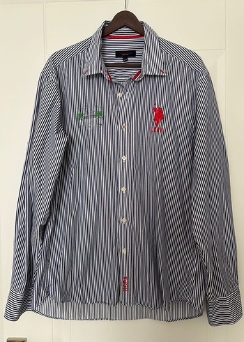 Erkek Çizgili Uzun Kollu Gömlek - Görsel 4