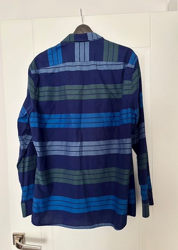 Erkek Çizgili Uzun Kollu Gömlek - Görsel 2