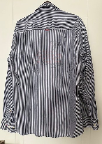 Erkek Çizgili Uzun Kollu Gömlek - Görsel 5