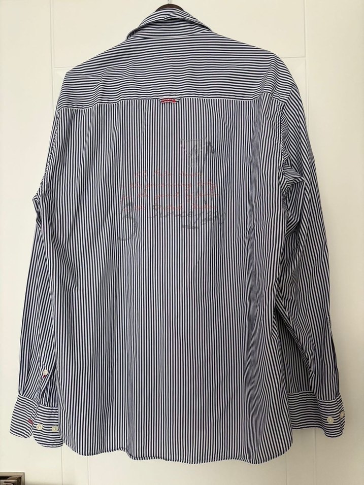 Erkek Çizgili Uzun Kollu Gömlek - Görsel 5