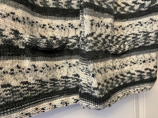 xl Beden Örme yelek triko örgü el işi çeyizlik