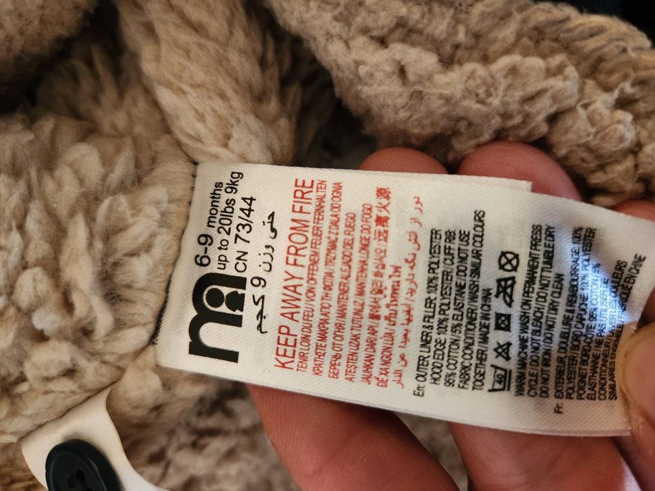 Mavi Bebek Fermuarlı Tulum - Görsel 5