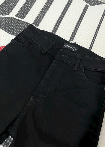 36 Beden Siyah Kadın Mom Jean