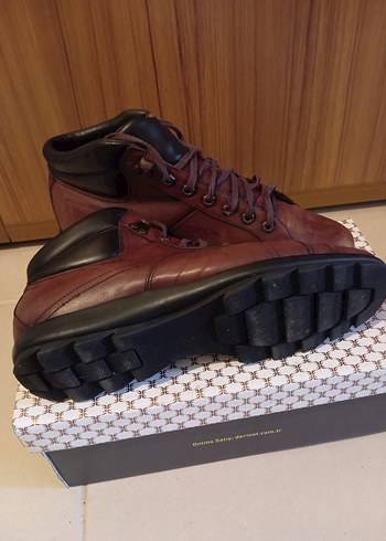 Kahverengi Erkek Deri Bot - Görsel 2