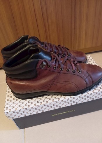 Kahverengi Erkek Deri Bot - Görsel 5