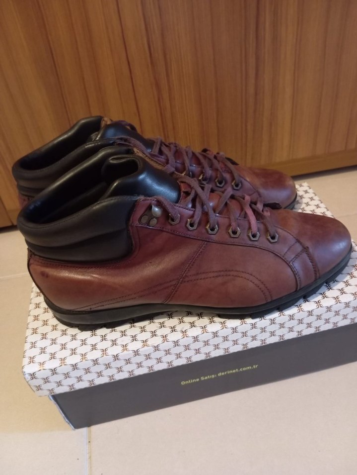 Kahverengi Erkek Deri Bot - Görsel 5