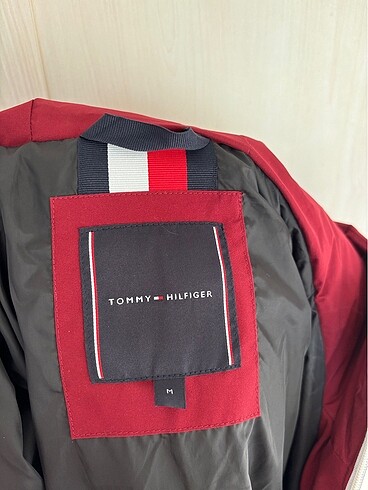 m Beden Tommy Hilfiger Bordo Renk Mont