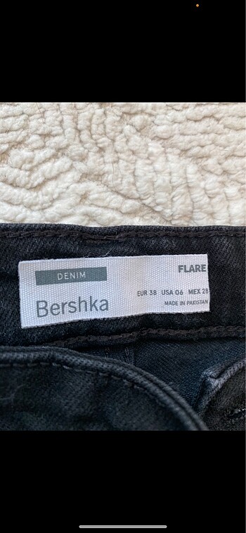 Bershka Bershka siyah ispanyol paça