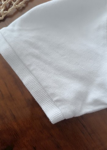 Beyaz Erkek Çocuk Kısa Kollu Polo Tişört - Görsel 2