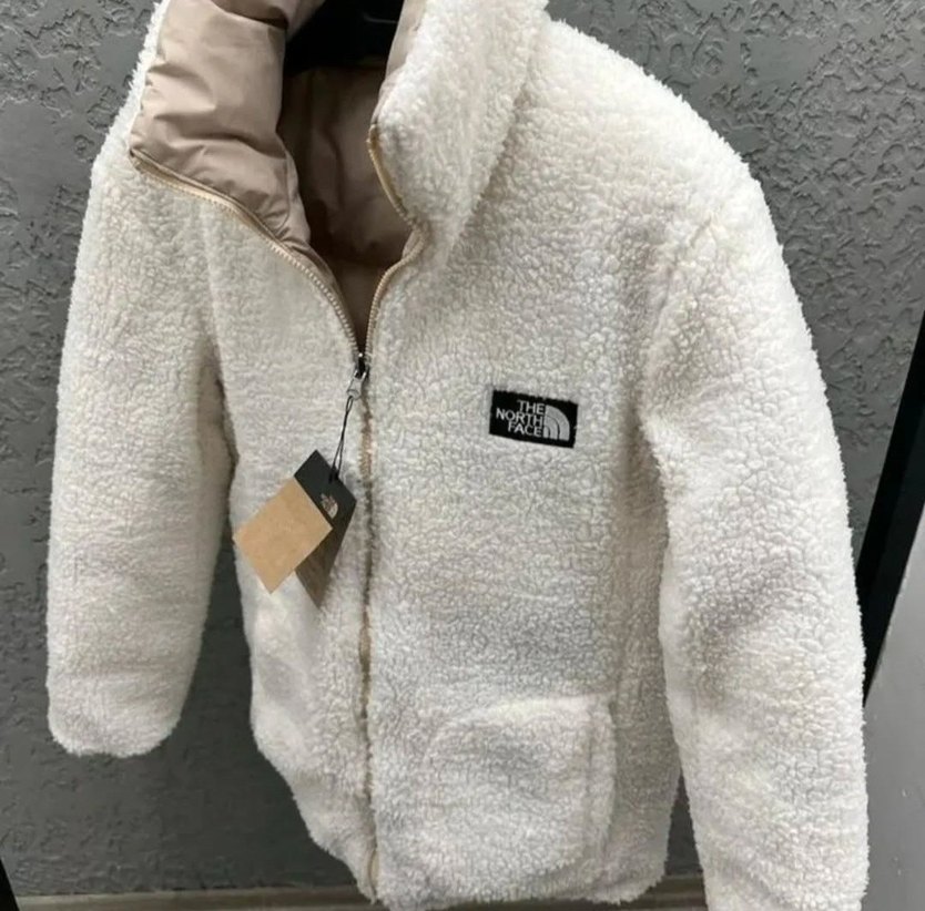 Bej Peluş Erkek Mont - Görsel 2