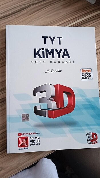 3D yayınları tyt kimya soru bankası