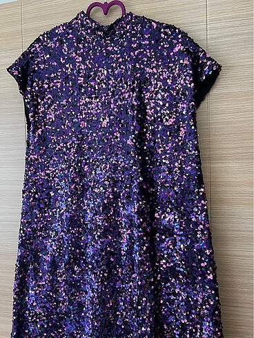 Zara Zara payetli mini elbise