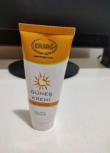 Ersağ güneş kremi 