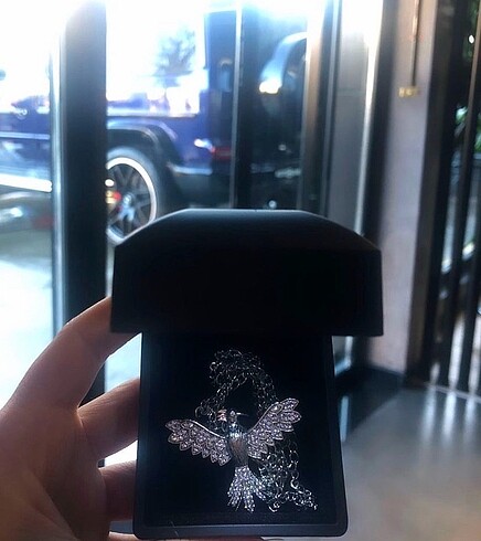 Zara Anka kuşu figürlü kolye modeli
