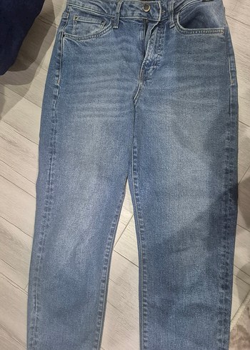 star iconic high rise mom jean - Görsel 6