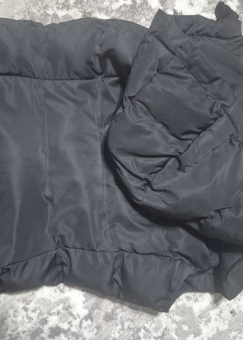 Fermuarlı Siyah Kadın Yelek - Görsel 3