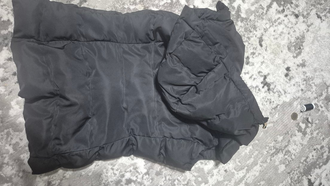 Fermuarlı Siyah Kadın Yelek - Görsel 3