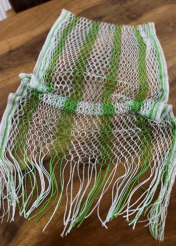 Püsküllü Çok Renkli Bohem Kadın pareo - Görsel 7