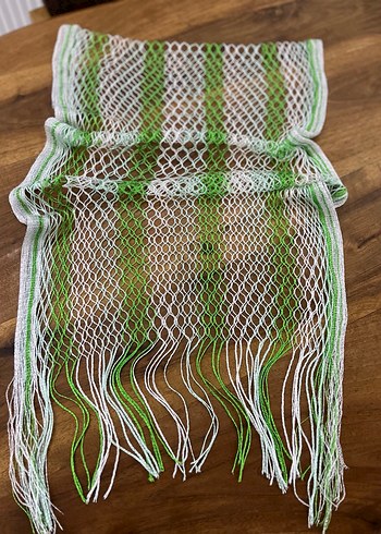 Püsküllü Çok Renkli Bohem Kadın pareo - Görsel 9