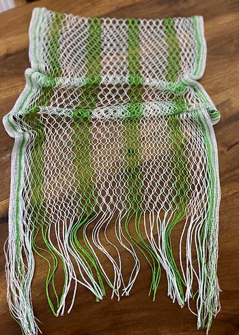 Püsküllü Çok Renkli Bohem Kadın pareo - Görsel 3