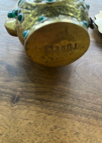 Osmanlı esintili el yapımı minyatür ibrik - Görsel 6